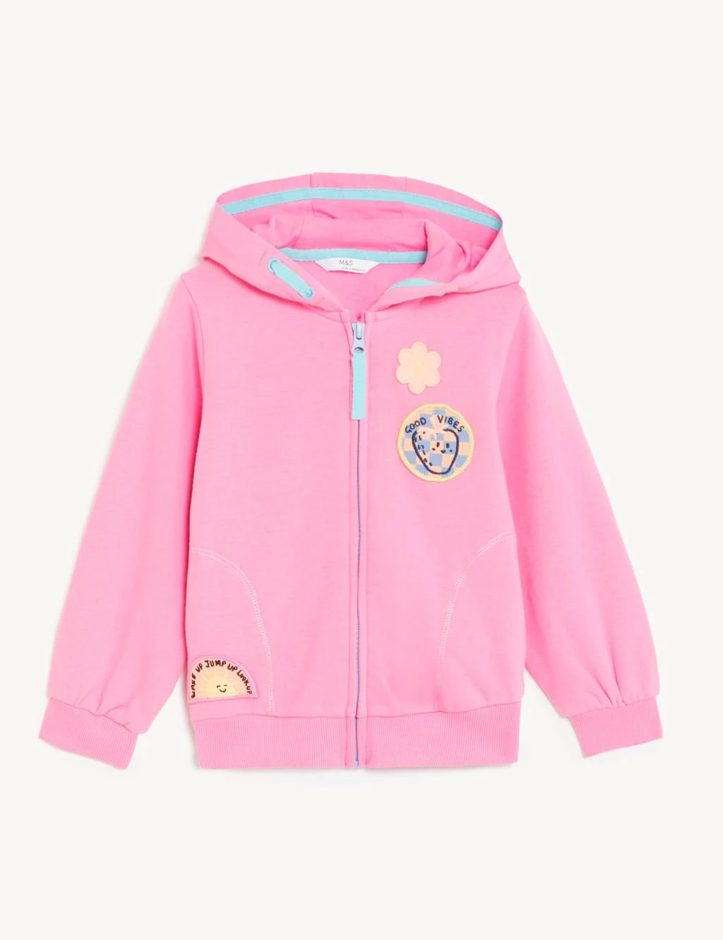 Cotton Rich Hoodie (2-8 Yrs) 2 Cotton Rich Hoodie (2-8 Yrs) - Image 2