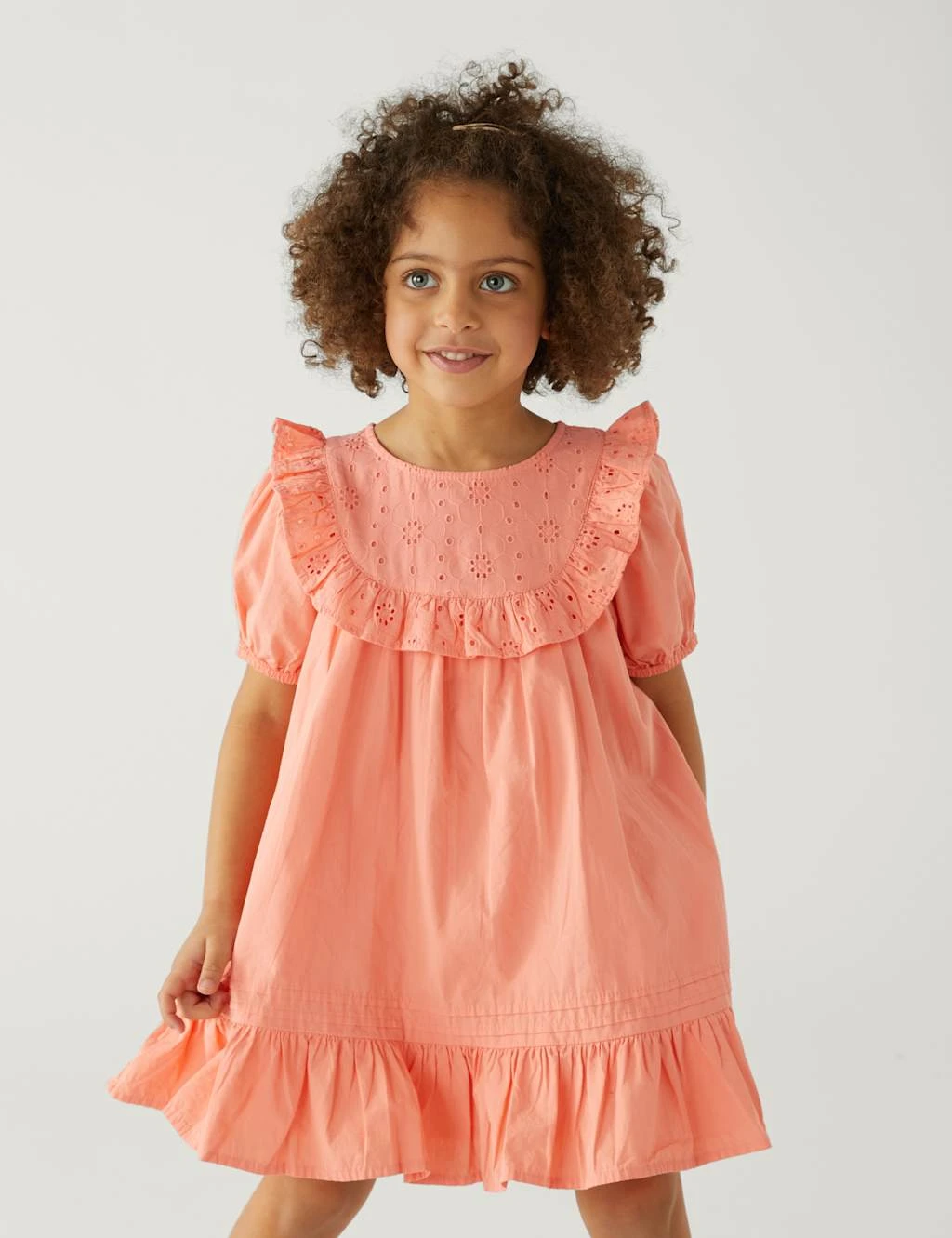 Pure Cotton Dress (2-8 Yrs) 3 Pure Cotton Dress (2-8 Yrs) - Image 3