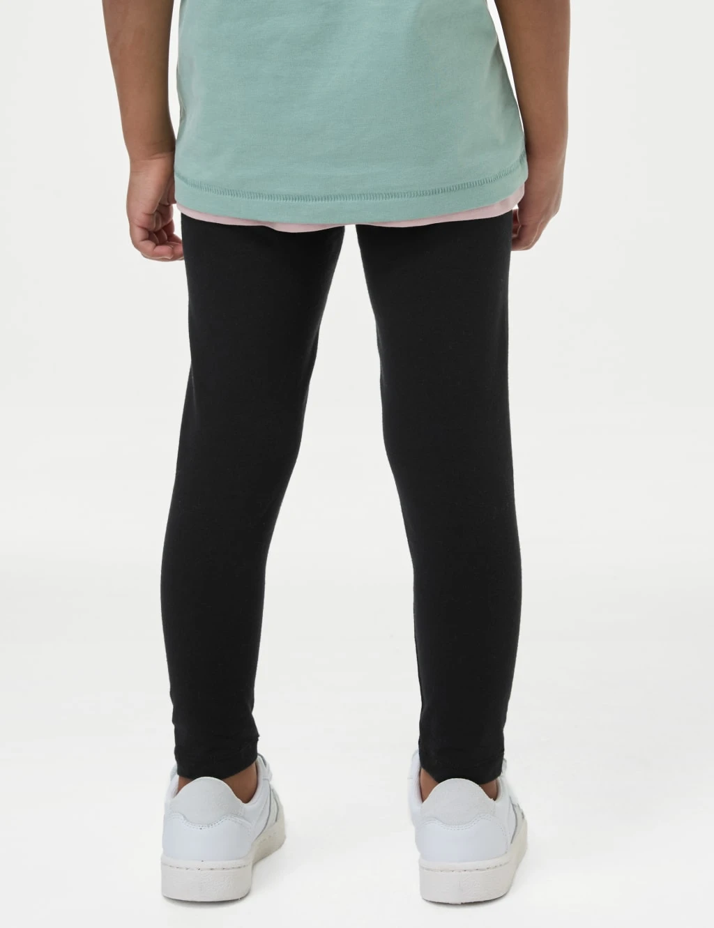 5pk Cotton Rich Leggings (2-7 Yrs) 4 5pk Cotton Rich Leggings (2-7 Yrs) - Image 4