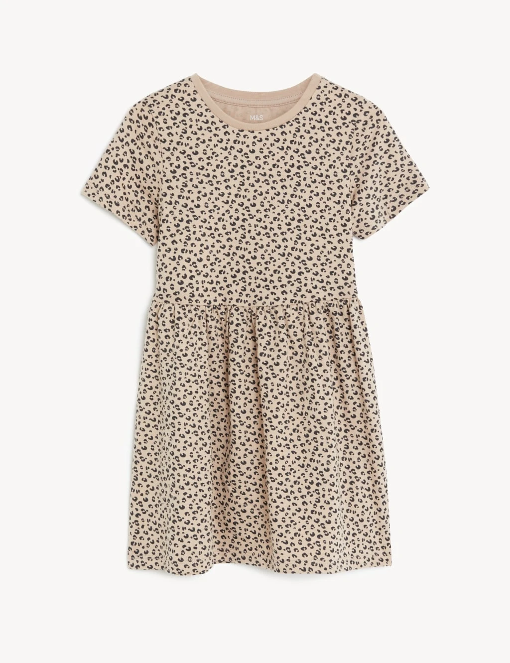 Cotton Rich Animal Print Dress (2-7 Yrs) 2 Cotton Rich Animal Print Dress (2-7 Yrs) - Image 2