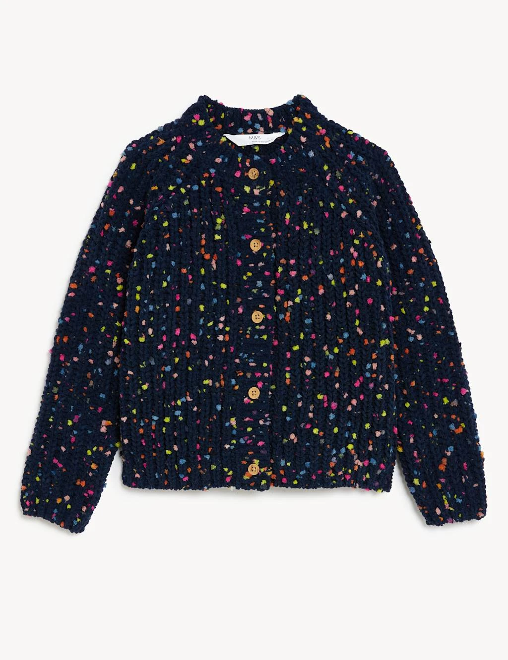 Chunky Knitted Cardigan (2-8 Yrs) 2 Chunky Knitted Cardigan (2-8 Yrs) - Image 2