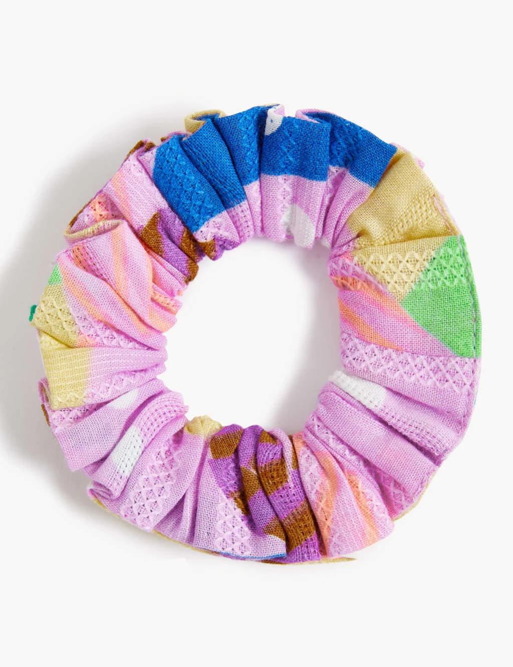 2pc Pure Cotton Printed Dress & Scrunchie (2-8 Yrs) 5 2pc Pure Cotton Printed Dress & Scrunchie (2-8 Yrs) - Image 5