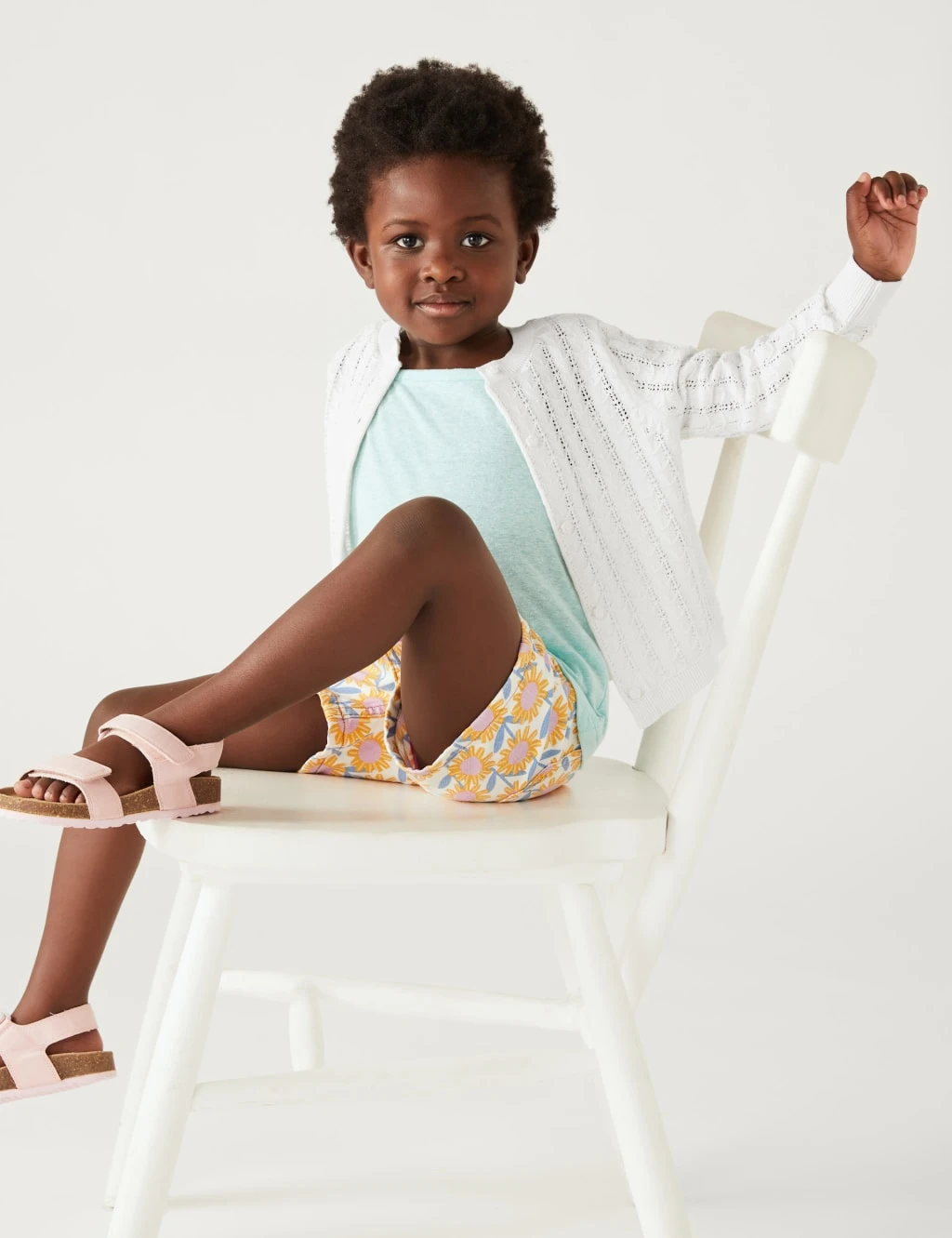 No Brand Pure Cotton Cardigan (2-8 Yrs) 1 No Brand Pure Cotton Cardigan (2-8 Yrs)