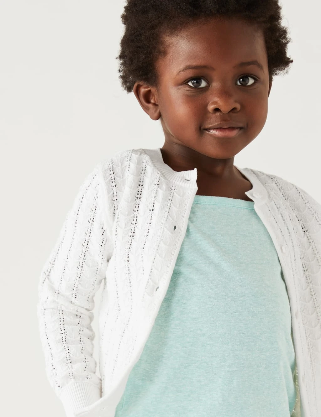 No Brand Pure Cotton Cardigan (2-8 Yrs) 3 No Brand Pure Cotton Cardigan (2-8 Yrs) - Image 3