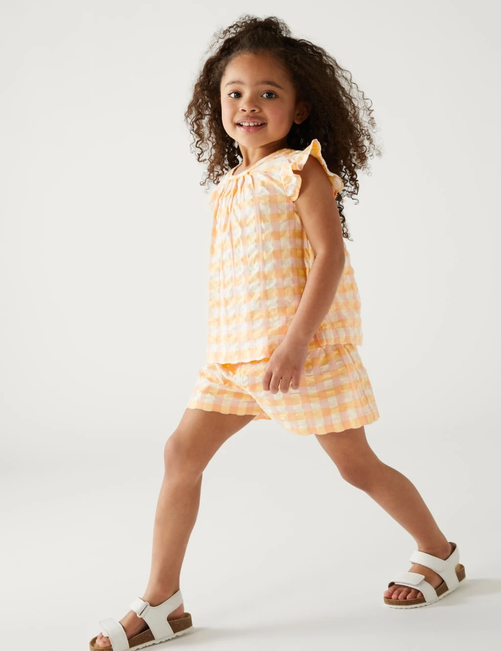 Pure Cotton Gingham Outfit (2-8 Yrs) 1 Pure Cotton Gingham Outfit (2-8 Yrs)