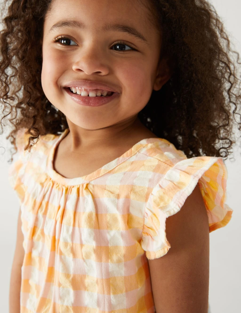 Pure Cotton Gingham Outfit (2-8 Yrs) 3 Pure Cotton Gingham Outfit (2-8 Yrs) - Image 3