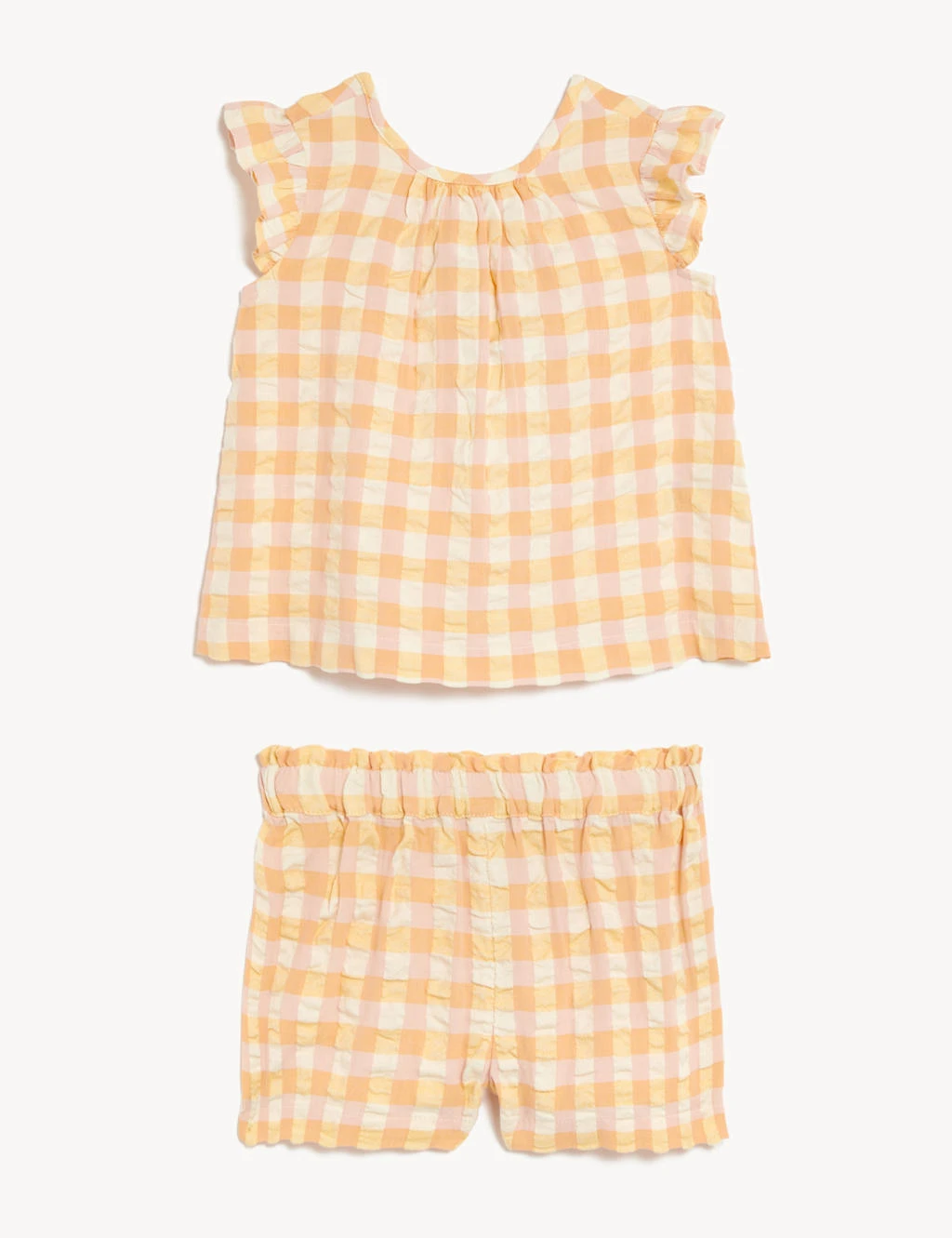 Pure Cotton Gingham Outfit (2-8 Yrs) 2 Pure Cotton Gingham Outfit (2-8 Yrs) - Image 2