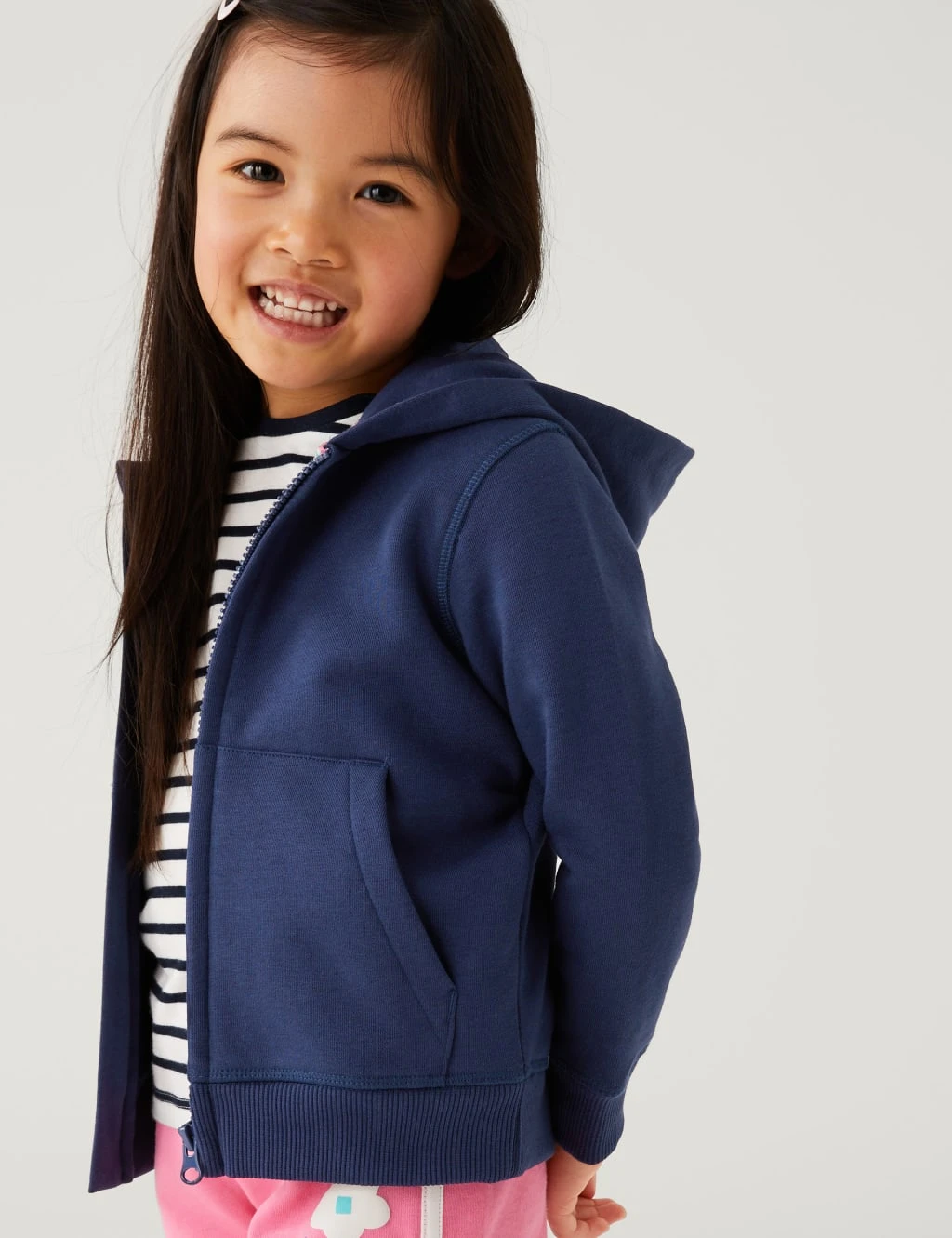 Cotton Rich Hoodie (2-7 Yrs) 3 Cotton Rich Hoodie (2-7 Yrs) - Image 3