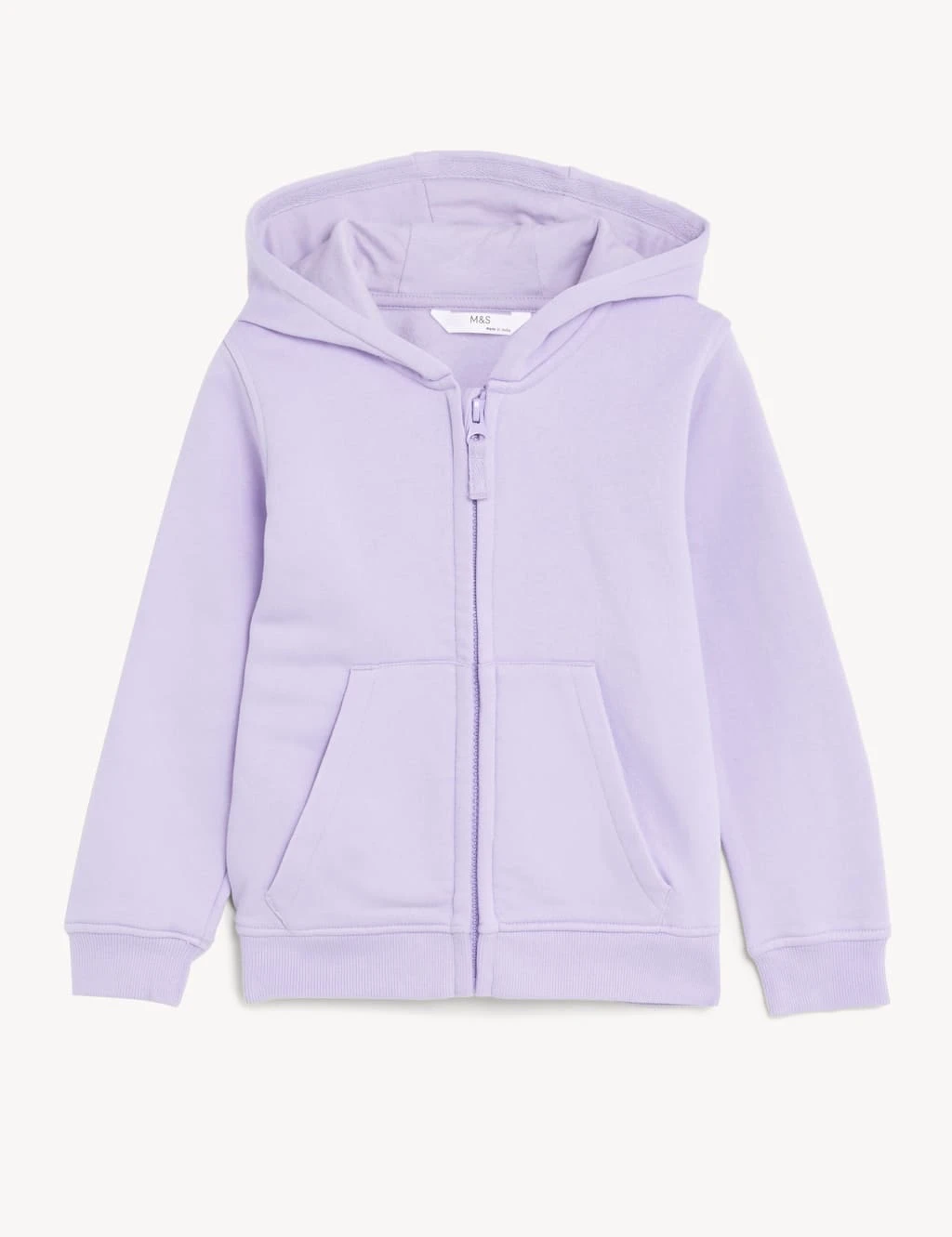 Cotton Rich Zip Hoodie (2-8 Yrs) 2 Cotton Rich Zip Hoodie (2-8 Yrs) - Image 2