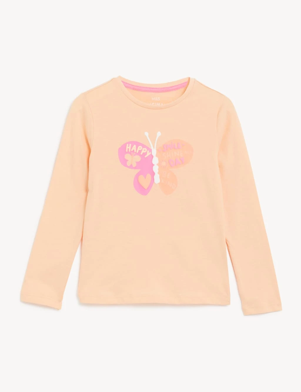 Cotton Rich Butterfly Top (2-8 Yrs) 2 Cotton Rich Butterfly Top (2-8 Yrs) - Image 2