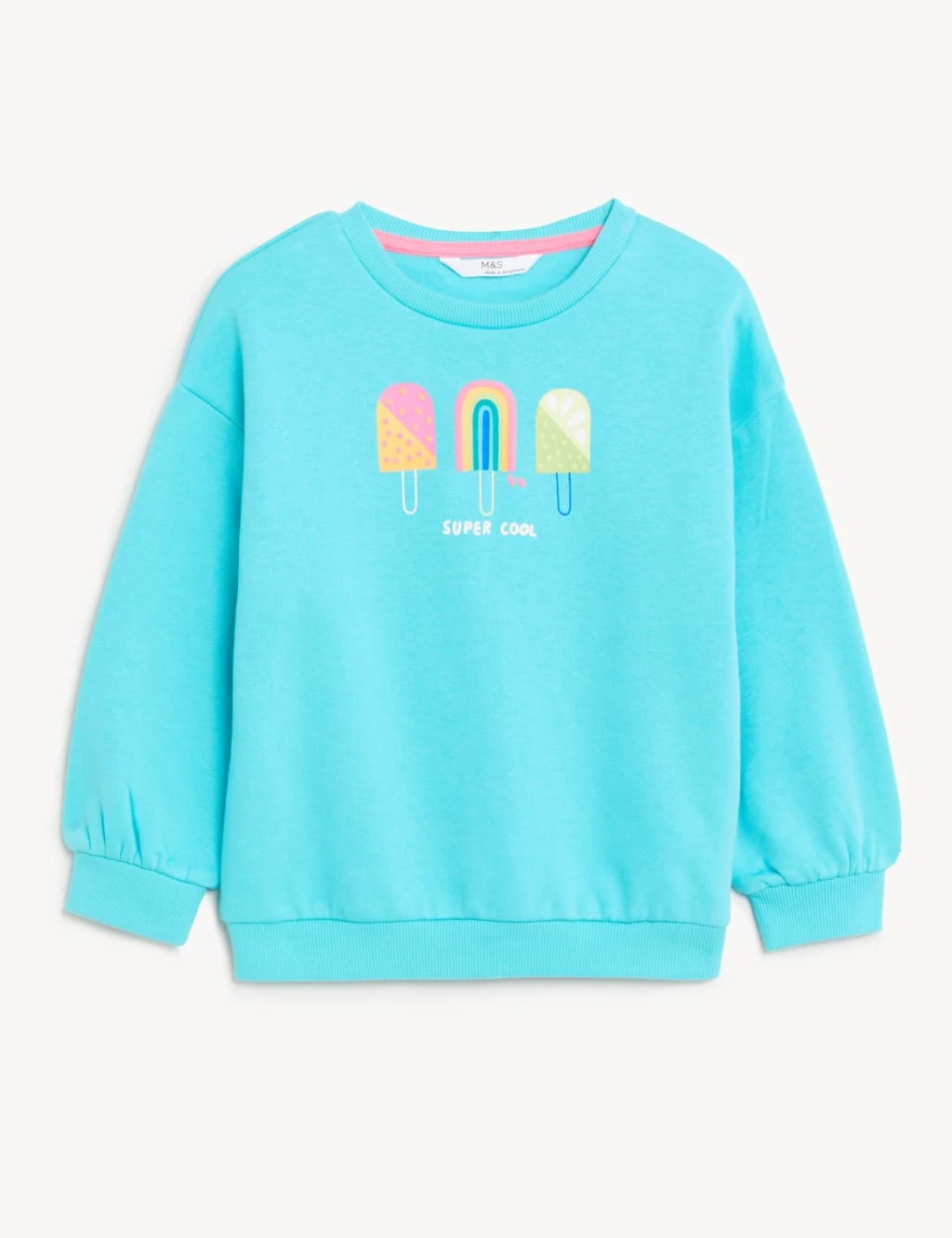 Cotton Rich Ice Cream Sweatshirt (2 - 8 Yrs) 2 Cotton Rich Ice Cream Sweatshirt (2 - 8 Yrs) - Image 2