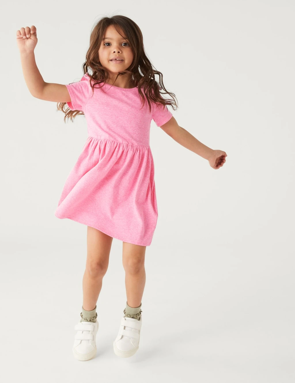 Cotton Blend Dress (2-8 Yrs) 1 Cotton Blend Dress (2-8 Yrs)