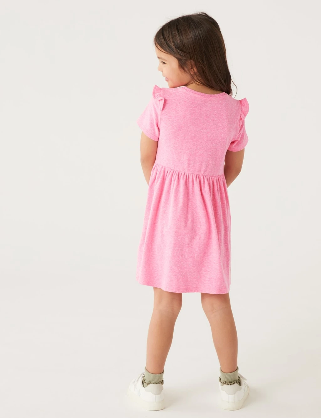 Cotton Blend Dress (2-8 Yrs) 4 Cotton Blend Dress (2-8 Yrs) - Image 4