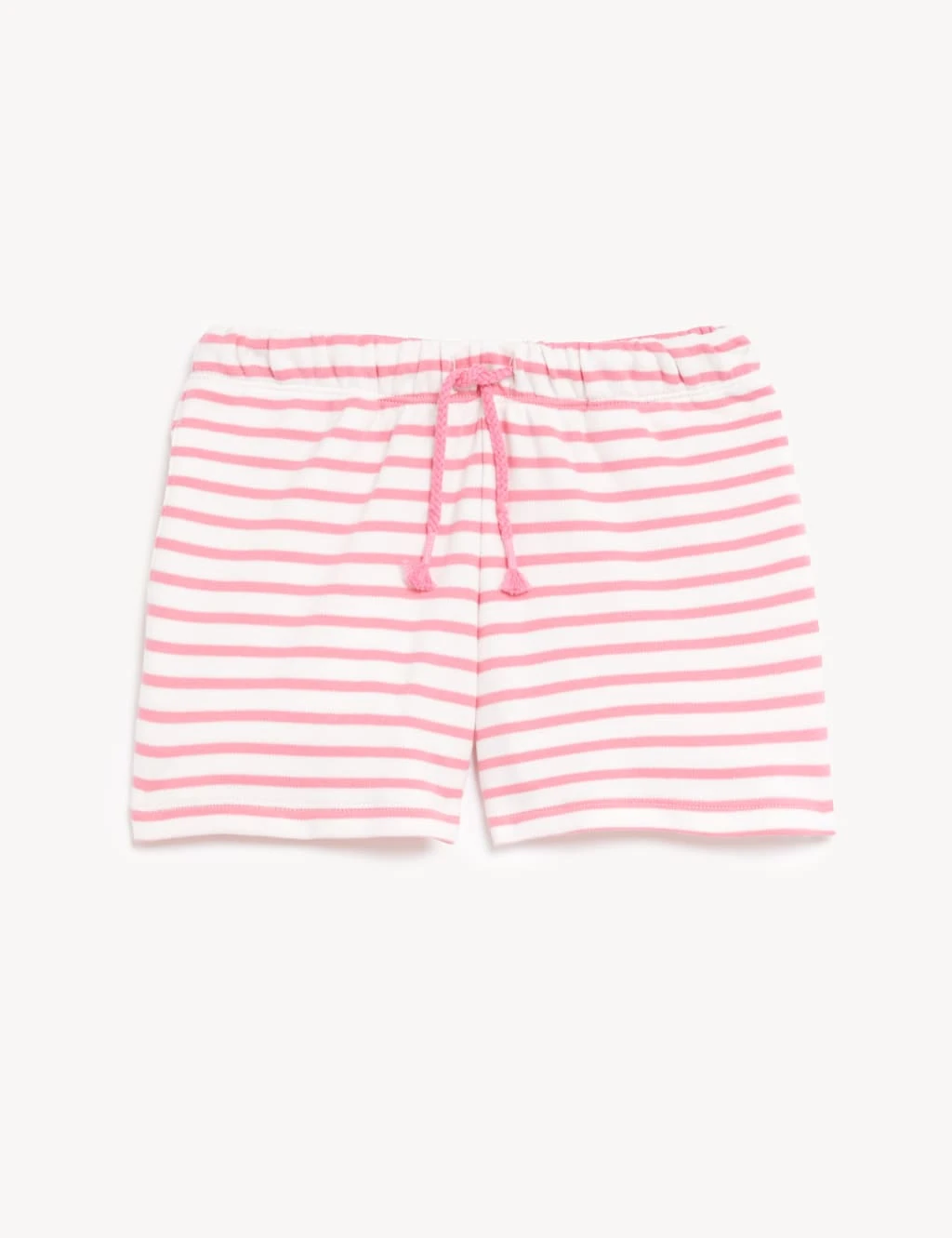 Pure Cotton Striped Shorts (2-8 Yrs) 2 Pure Cotton Striped Shorts (2-8 Yrs) - Image 2