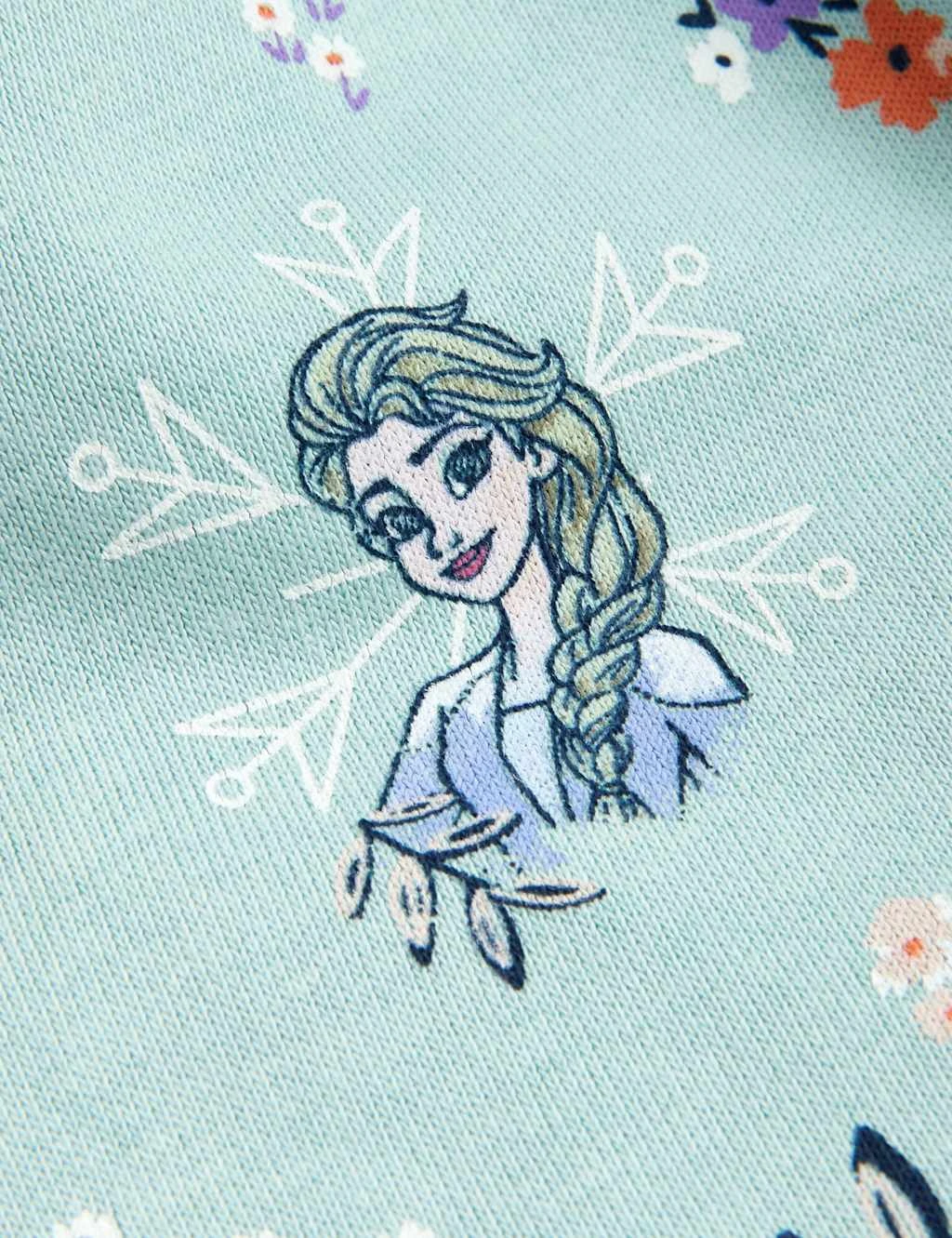 Cotton Rich Frozen™ Frill Dress (2-10 Yrs) 5 Cotton Rich Frozen™ Frill Dress (2-10 Yrs) - Image 5