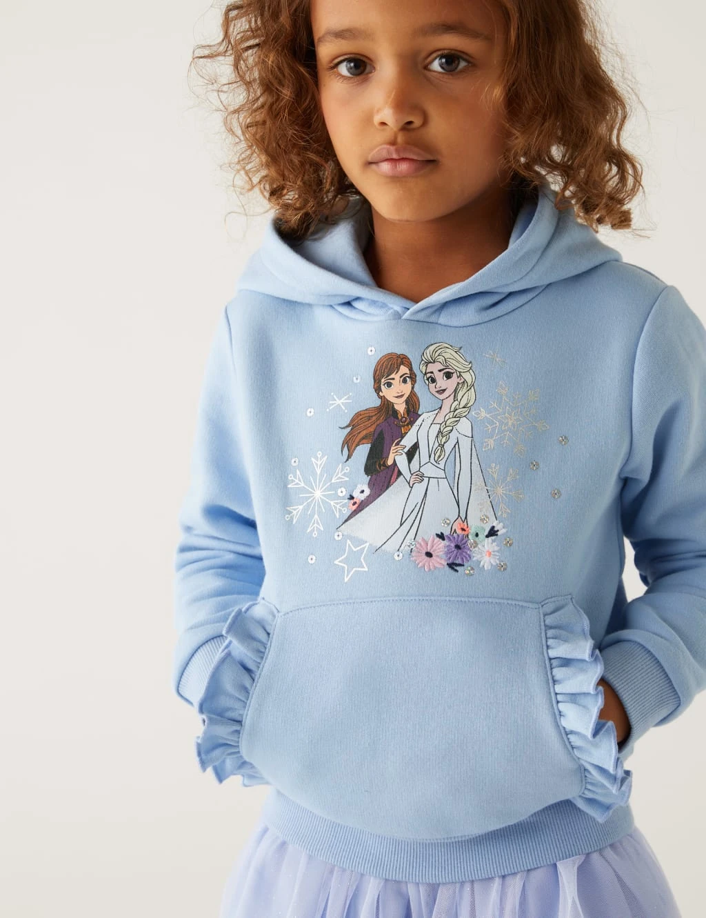 Cotton Rich Frozen™ Hoodie (2-10 Yrs) 3 Cotton Rich Frozen™ Hoodie (2-10 Yrs) - Image 3