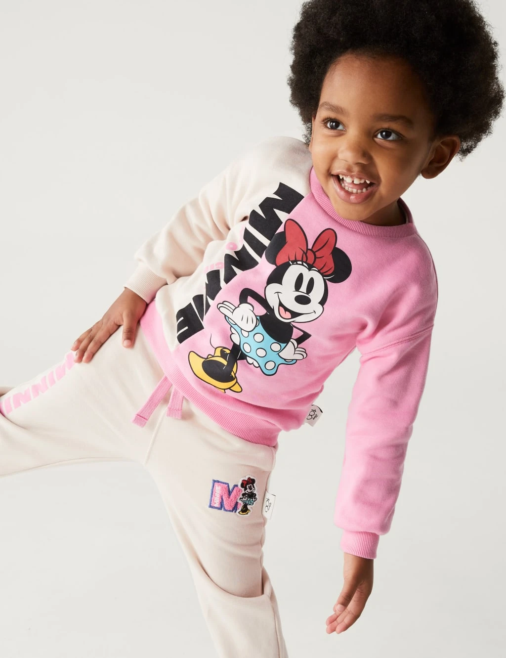 Cotton Rich Minnie Mouse™ Sweatshirt (2-8 Yrs) 1 Cotton Rich Minnie Mouse™ Sweatshirt (2-8 Yrs)