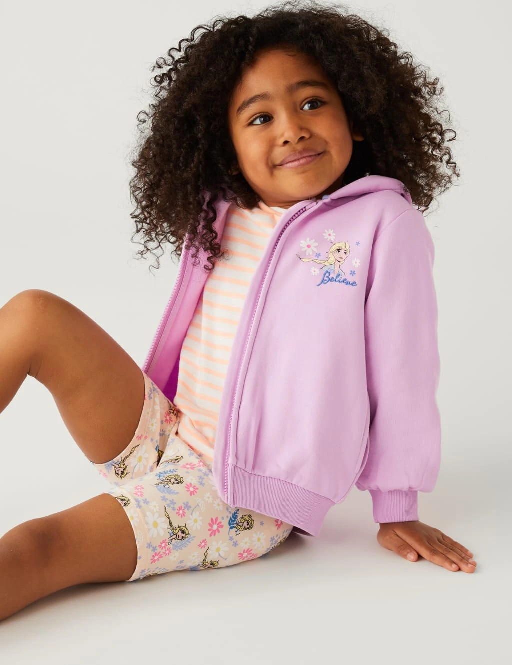 Cotton Rich Disney Frozen™ Hoodie (2-10 Yrs) 1 Cotton Rich Disney Frozen™ Hoodie (2-10 Yrs)