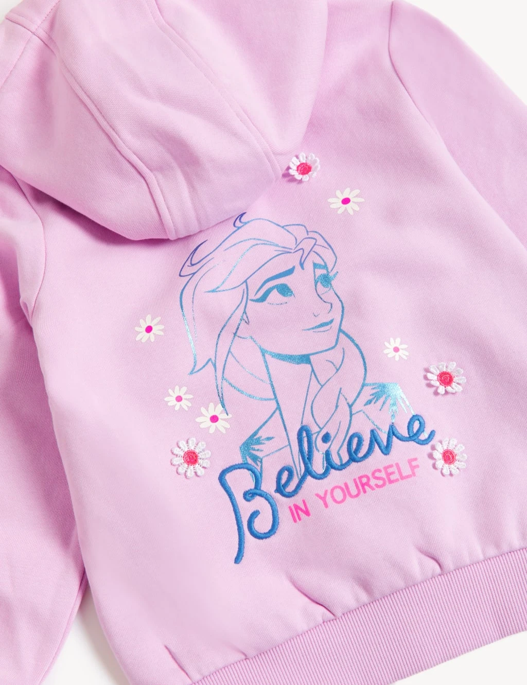 Cotton Rich Disney Frozen™ Hoodie (2-10 Yrs) 5 Cotton Rich Disney Frozen™ Hoodie (2-10 Yrs) - Image 5