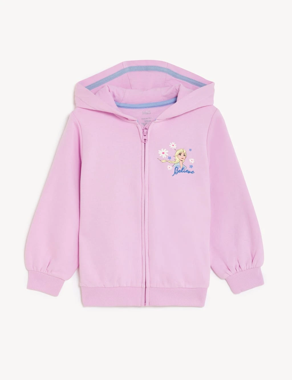 Cotton Rich Disney Frozen™ Hoodie (2-10 Yrs) 2 Cotton Rich Disney Frozen™ Hoodie (2-10 Yrs) - Image 2