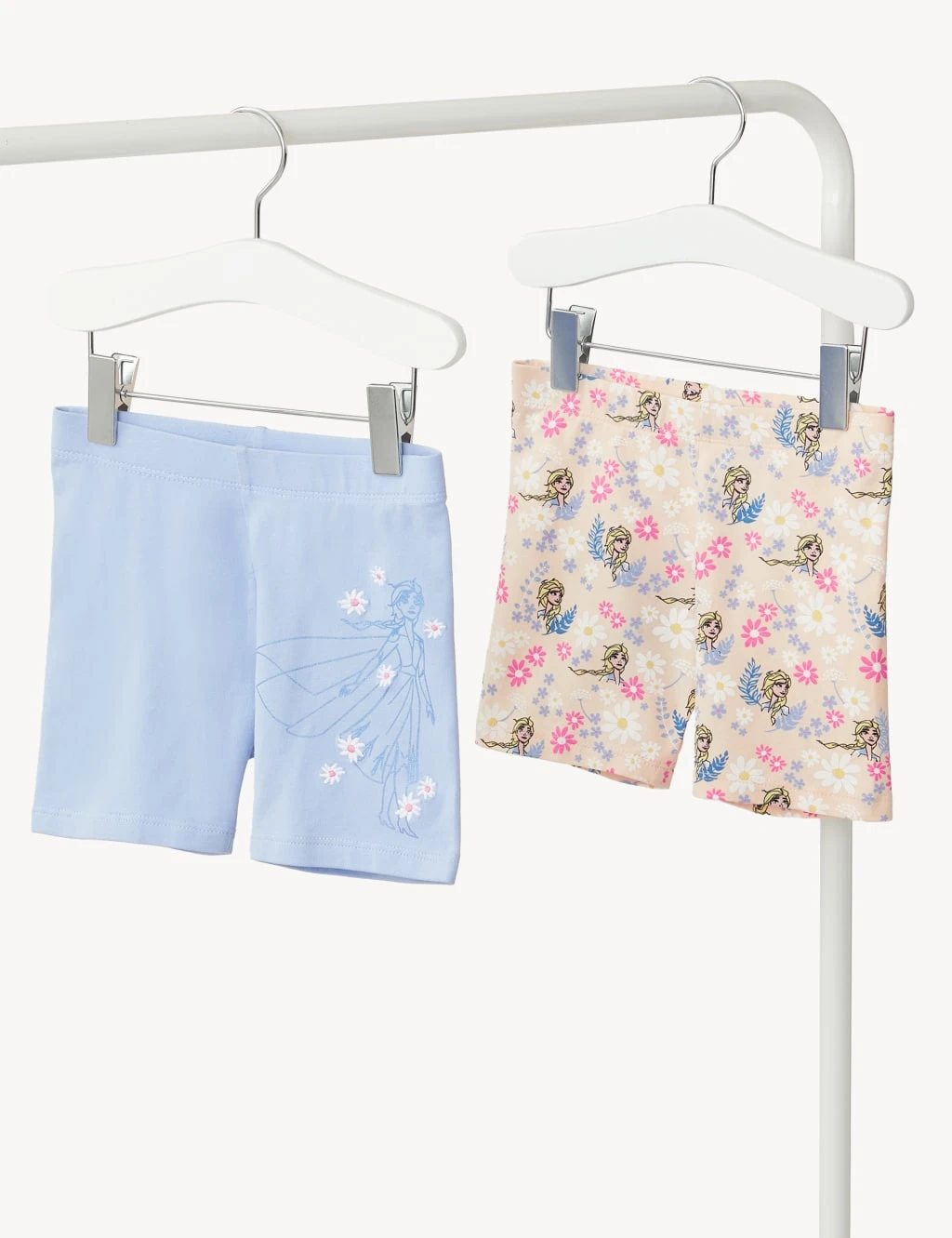 2pk Cotton Rich Frozen™ Cycling Shorts (2 - 10 Yrs) 1 2pk Cotton Rich Frozen™ Cycling Shorts (2 - 10 Yrs)