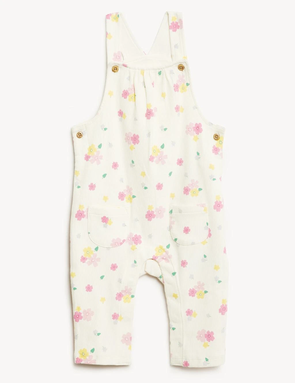 2pc Cotton Rich Floral Outfit (0-3 Yrs) 3 2pc Cotton Rich Floral Outfit (0-3 Yrs) - Image 3