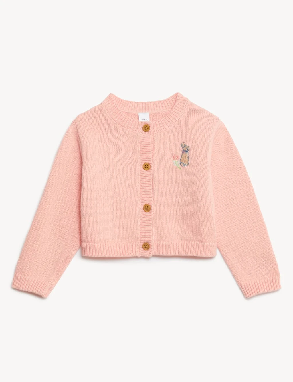 Pure Cotton Peter Rabbit™ Cardigan (0-3 Yrs) 2 Pure Cotton Peter Rabbit™ Cardigan (0-3 Yrs) - Image 2