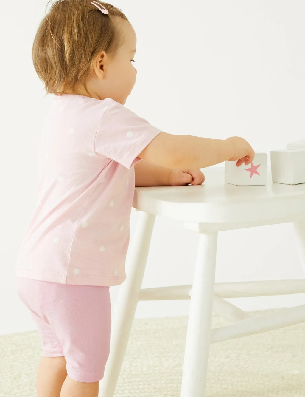 Pure Cotton Cycling Shorts (0-3 Yrs) 6 Pure Cotton Cycling Shorts (0-3 Yrs) - Image 6