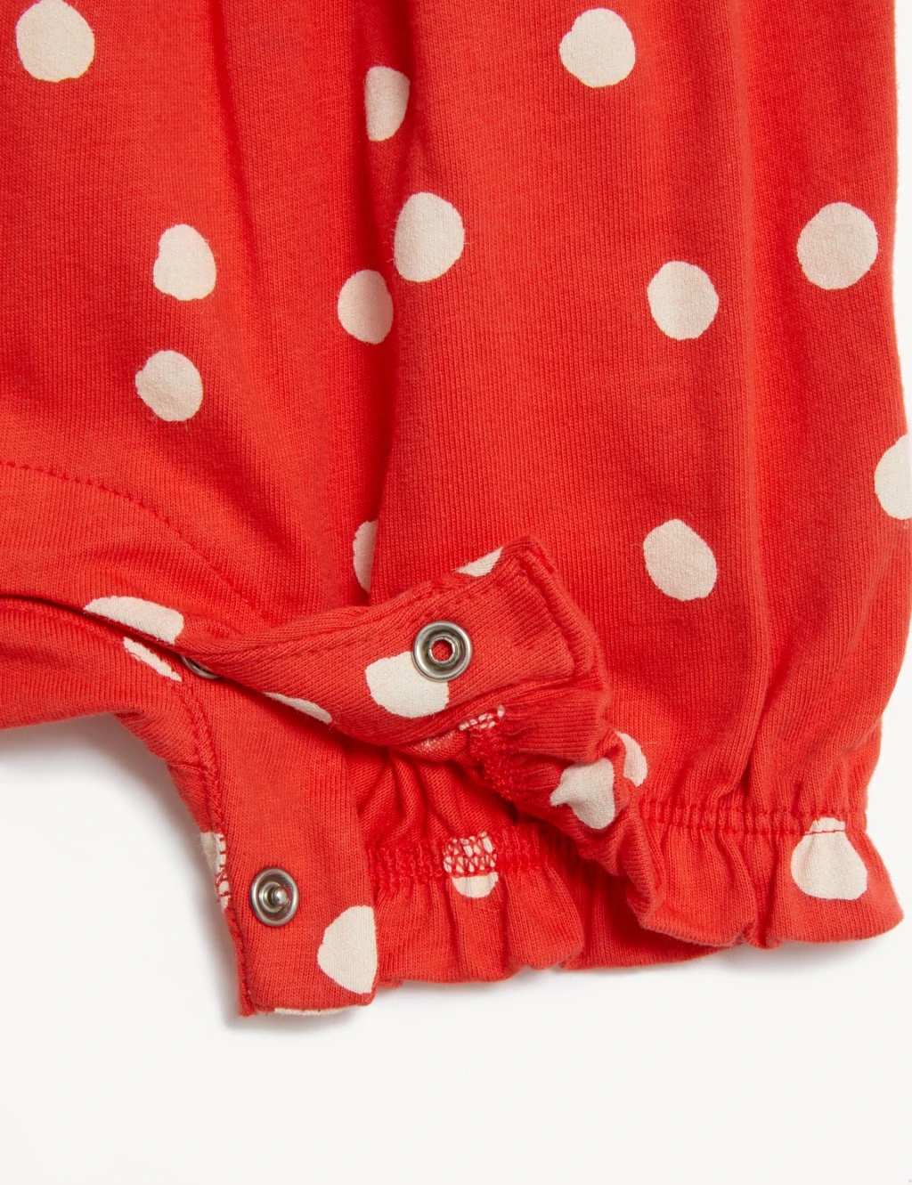 Pure Cotton Spot Print Romper (0-3 Yrs) 4 Pure Cotton Spot Print Romper (0-3 Yrs) - Image 4