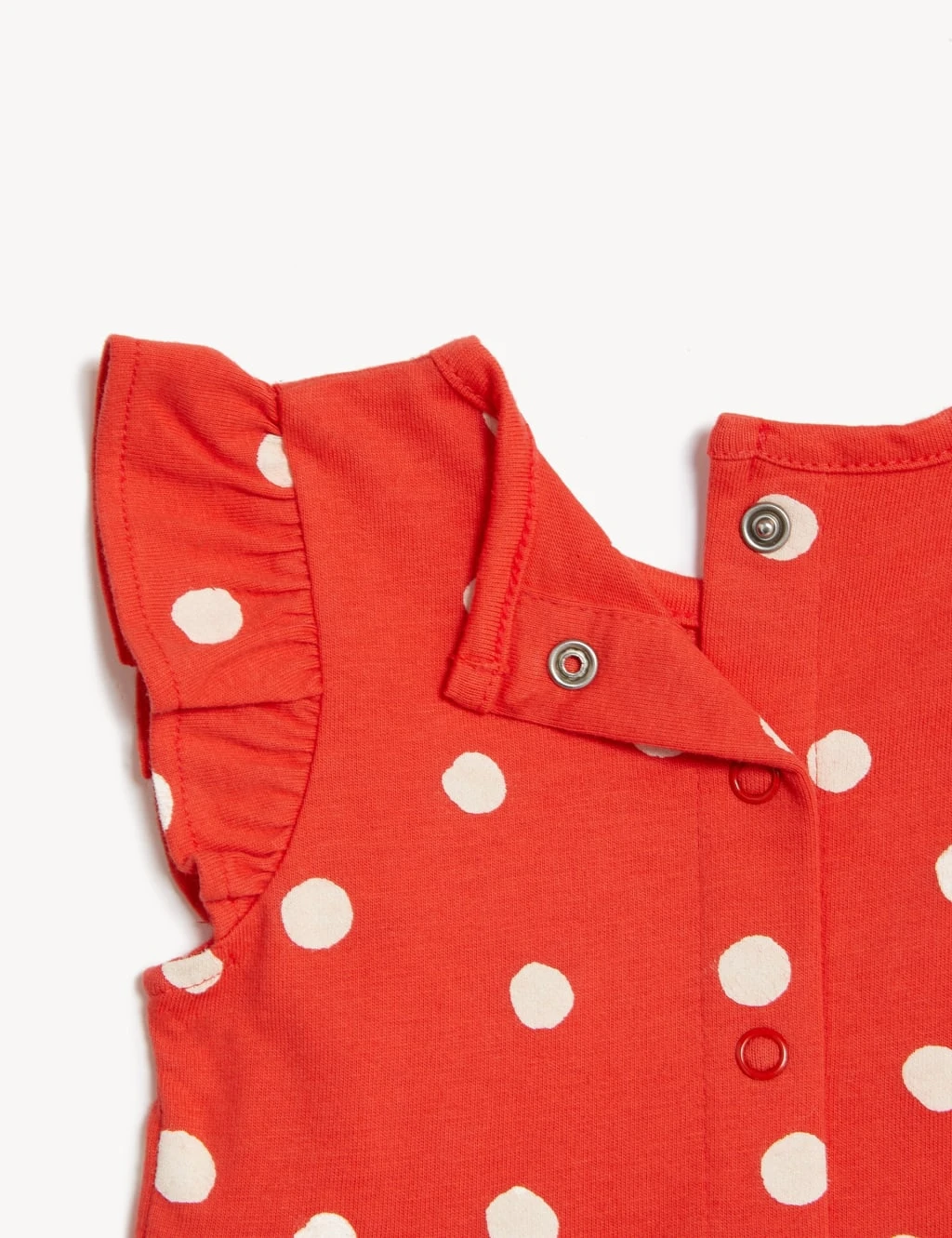 Pure Cotton Spot Print Romper (0-3 Yrs) 5 Pure Cotton Spot Print Romper (0-3 Yrs) - Image 5