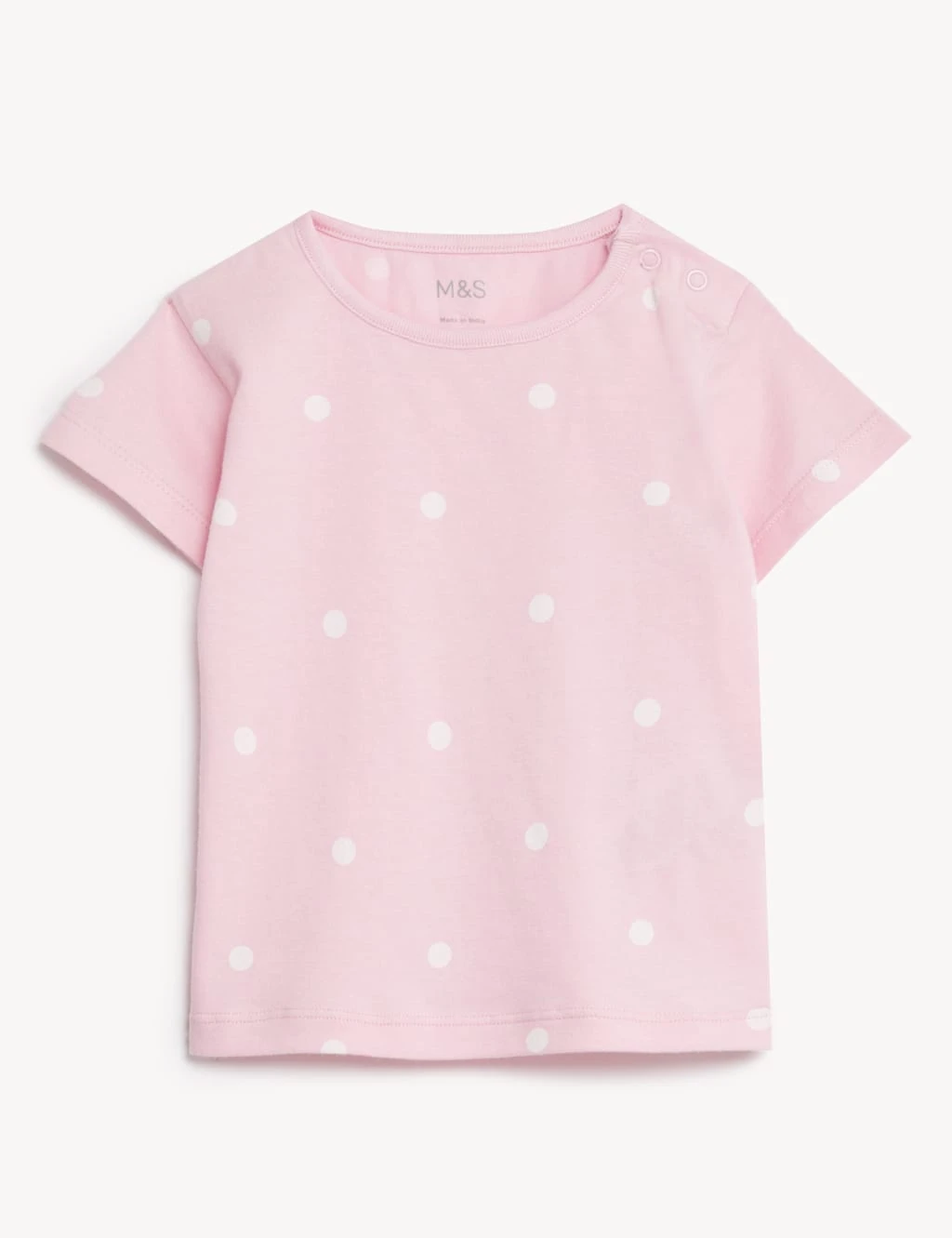 Pure Cotton Spot T-Shirt (0-3 Yrs) 2 Pure Cotton Spot T-Shirt (0-3 Yrs) - Image 2