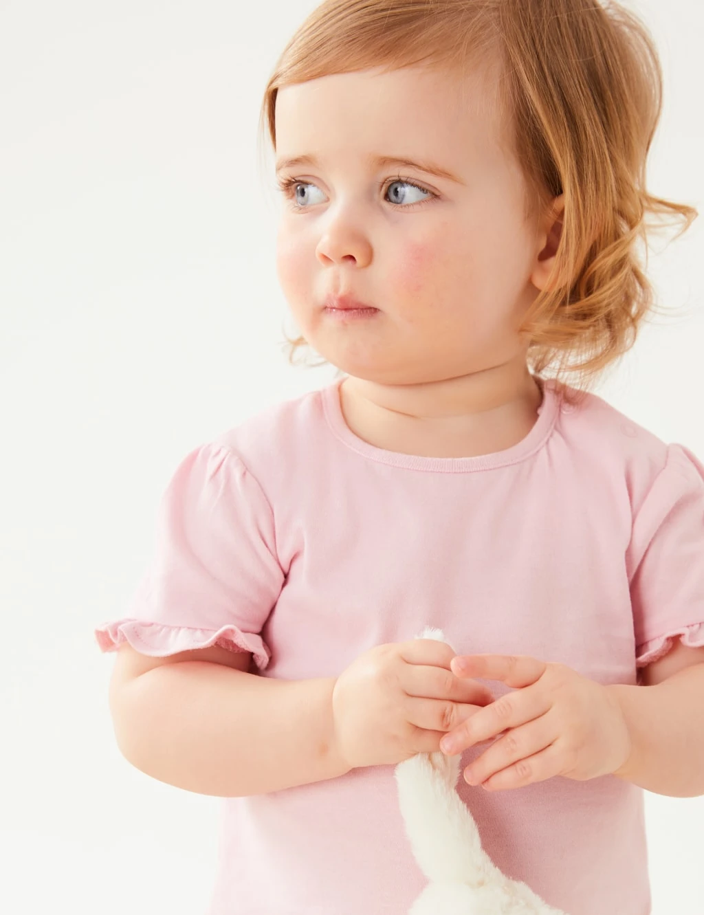 Pure Cotton Frill T-Shirt (0-3 Yrs) 1 Pure Cotton Frill T-Shirt (0-3 Yrs)