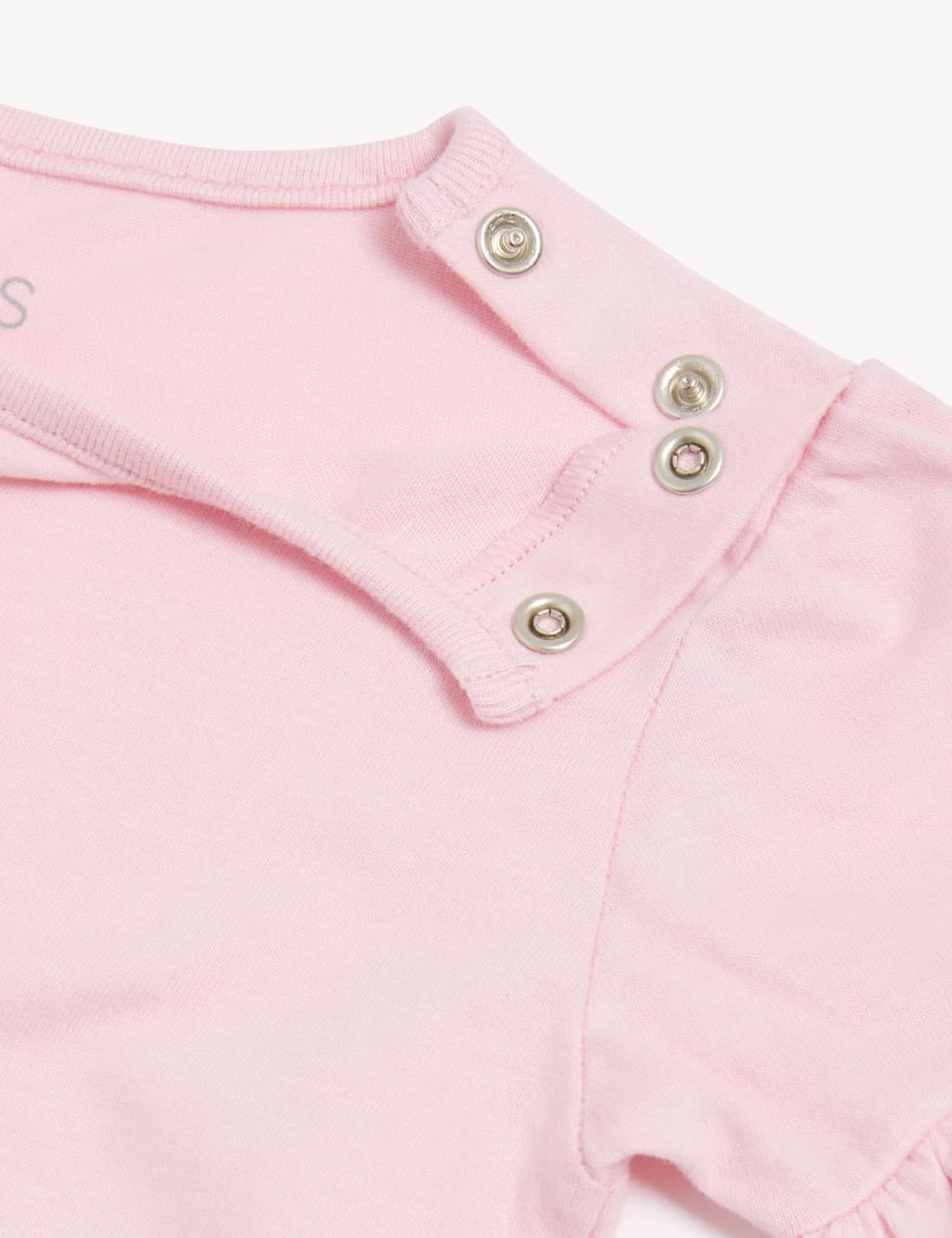 Pure Cotton Frill T-Shirt (0-3 Yrs) 4 Pure Cotton Frill T-Shirt (0-3 Yrs) - Image 4