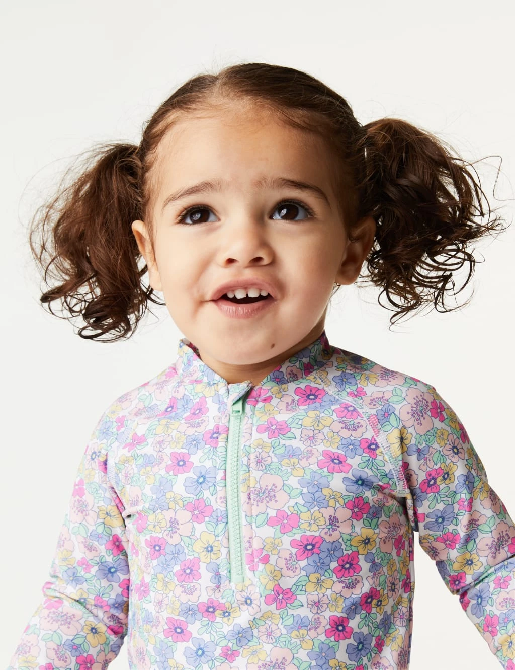 2pc Floral Swim Set (0-3 Yrs) 5 2pc Floral Swim Set (0-3 Yrs) - Image 5