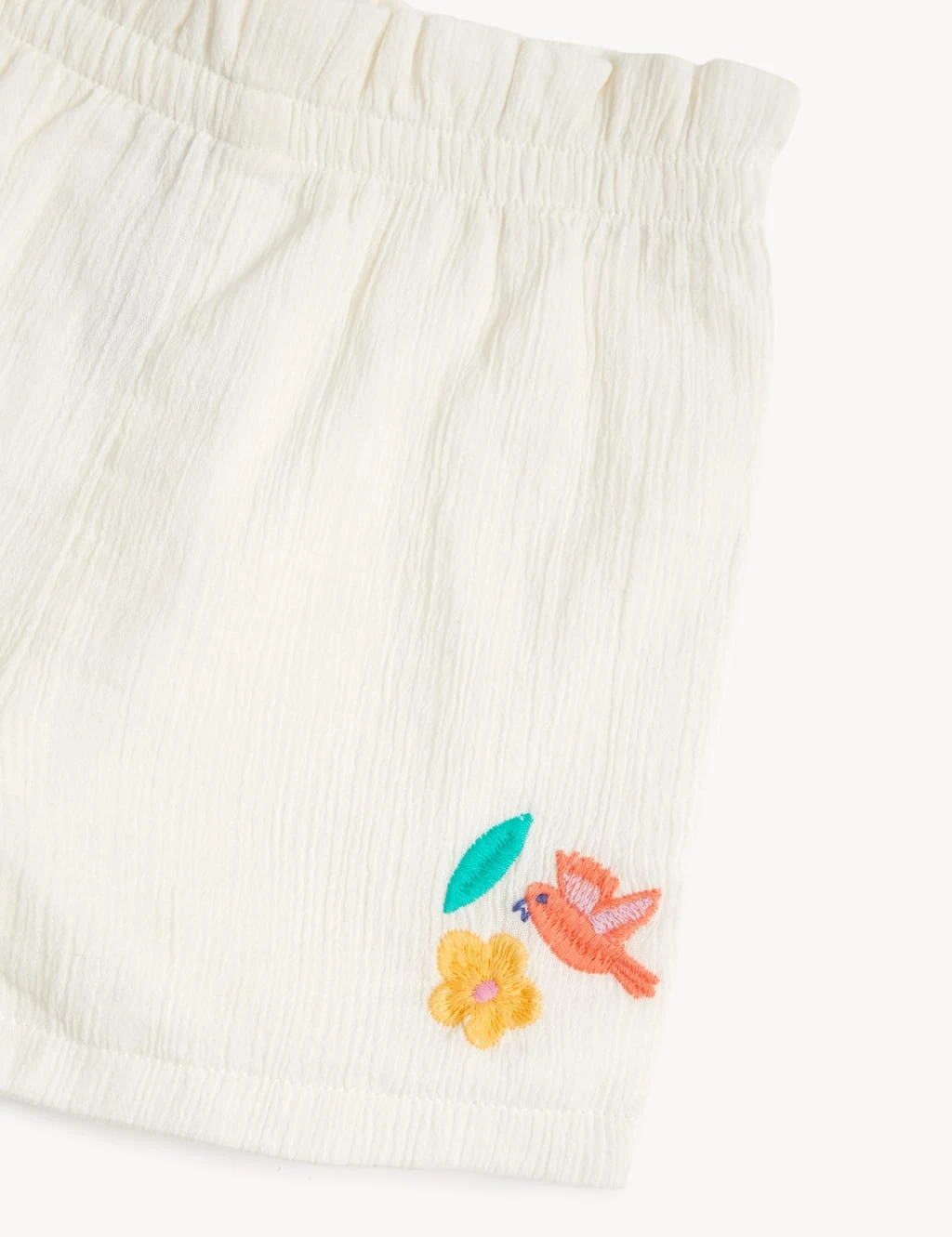 2pc Pure Cotton Embroidered Outfit (0-3 Yrs) 7 2pc Pure Cotton Embroidered Outfit (0-3 Yrs) - Image 7