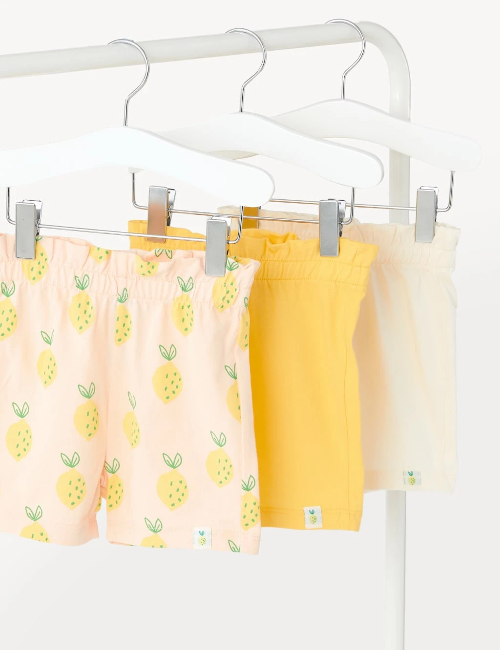 3pk Pure Cotton Shorts (0-3 Yrs) 1 3pk Pure Cotton Shorts (0-3 Yrs)