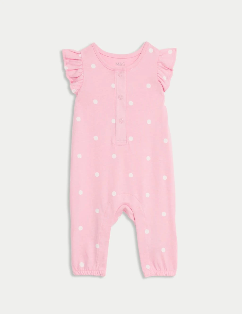 Pure Cotton Spot Romper (0-3 Yrs) 2 Pure Cotton Spot Romper (0-3 Yrs) - Image 2