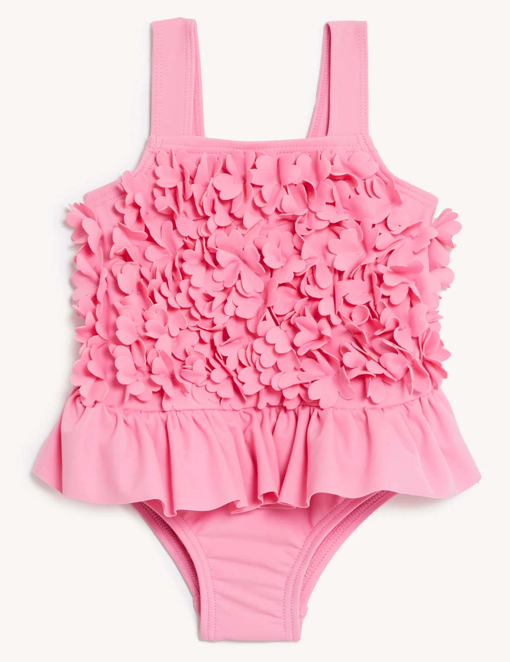 Floral Ruffle Swimsuit (0-3 Yrs) 1 Floral Ruffle Swimsuit (0-3 Yrs)