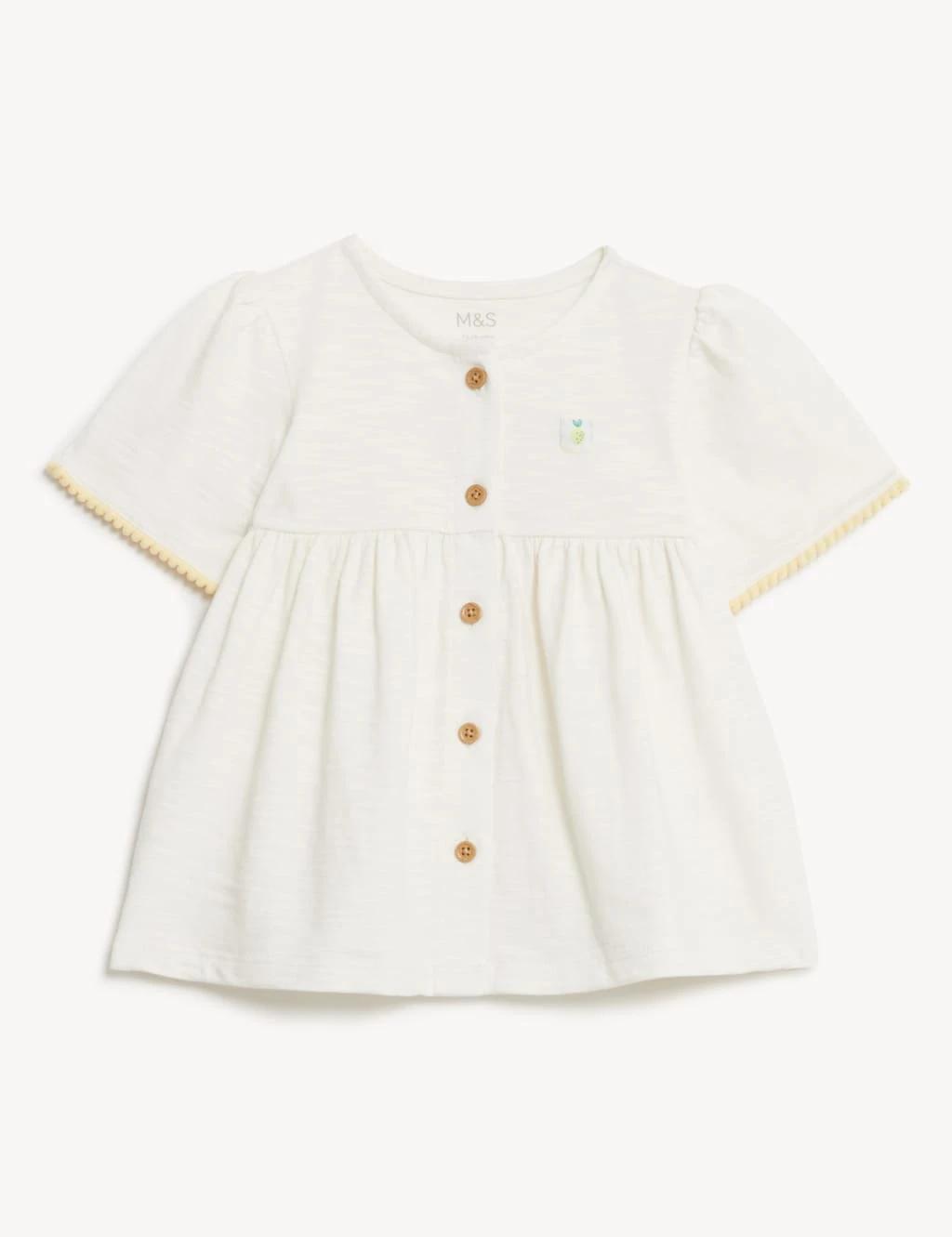 2pc Cotton Rich Lemon Outfit (0-3 Yrs) 4 2pc Cotton Rich Lemon Outfit (0-3 Yrs) - Image 4