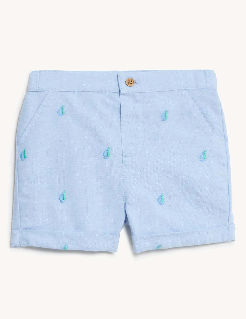 2pc Pure Cotton Boat Outfit (0-3 Yrs) 4 2pc Pure Cotton Boat Outfit (0-3 Yrs) - Image 4