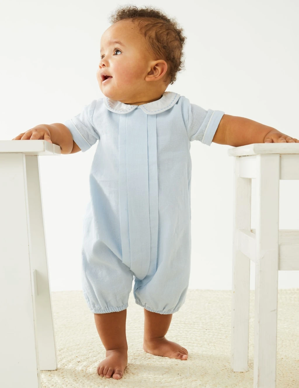 Cotton Rich Romper (0-3 Yrs) 1 Cotton Rich Romper (0-3 Yrs)