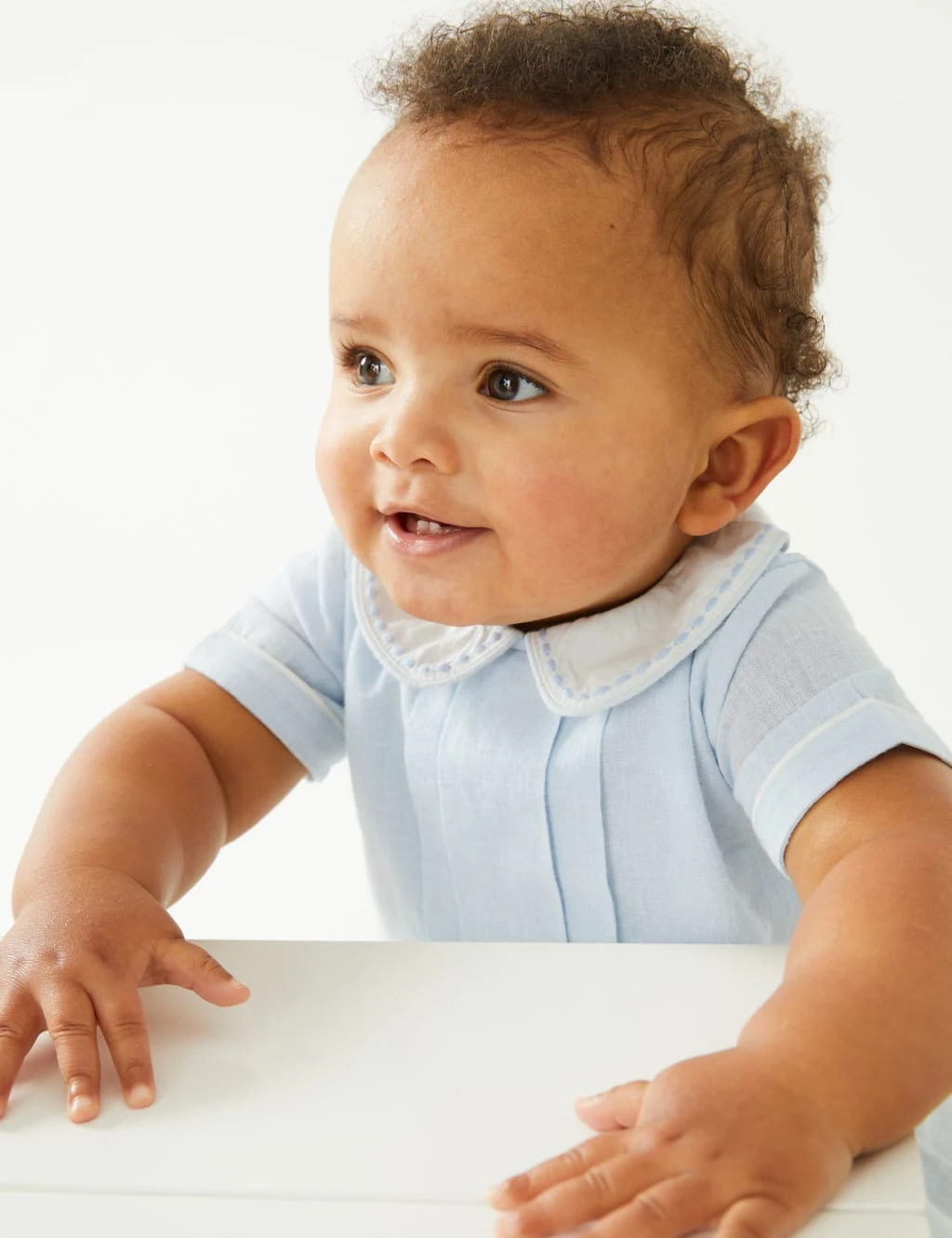 Cotton Rich Romper (0-3 Yrs) 5 Cotton Rich Romper (0-3 Yrs) - Image 5