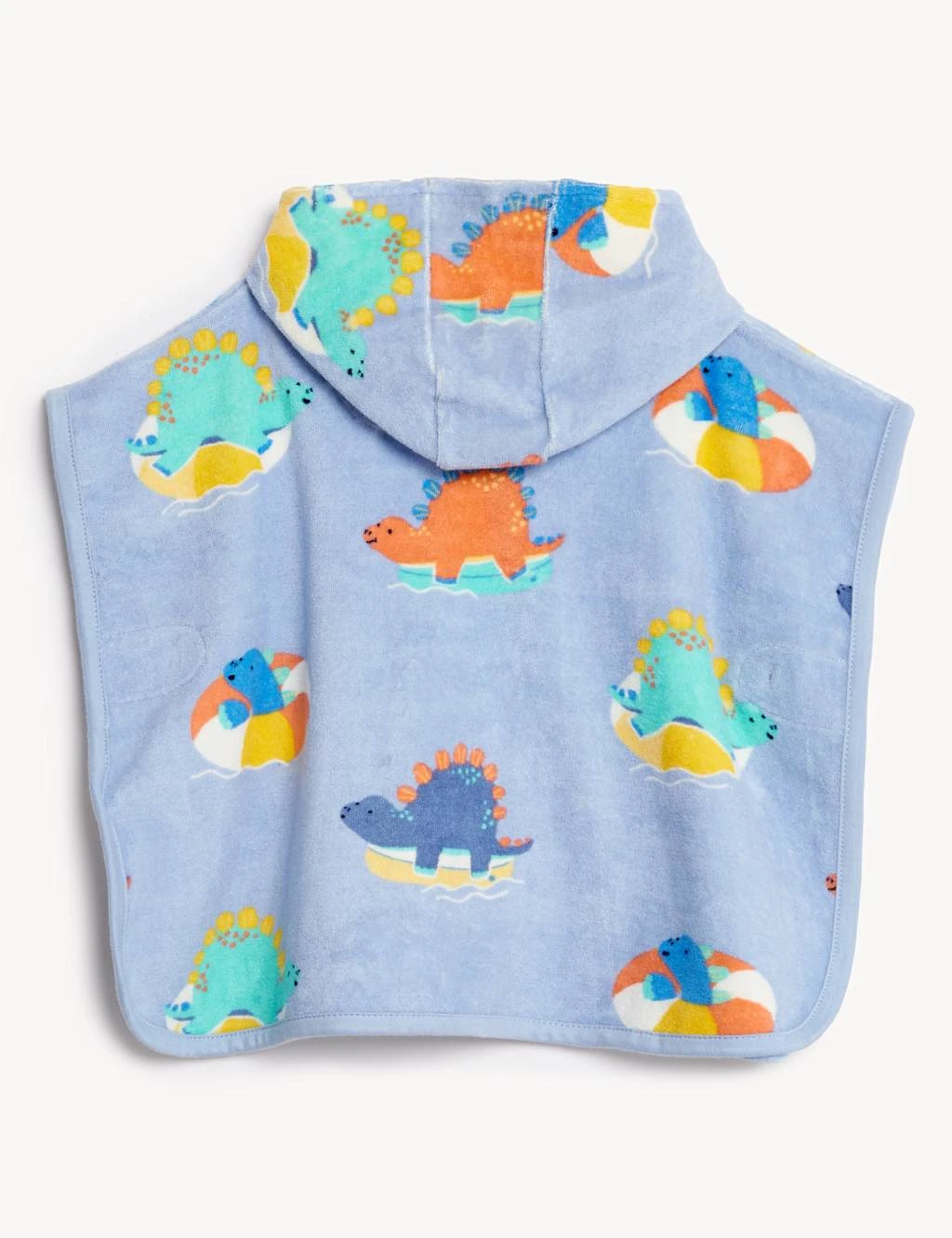 Cotton Rich Dinosaur Poncho (0-3 Yrs) 2 Cotton Rich Dinosaur Poncho (0-3 Yrs) - Image 2
