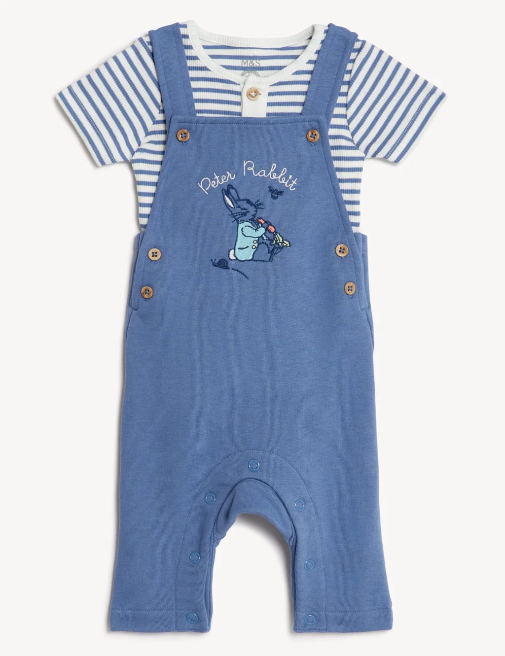 2pc Cotton Rich Peter Rabbit™ Outfit (0-3 Yrs) 1 2pc Cotton Rich Peter Rabbit™ Outfit (0-3 Yrs)