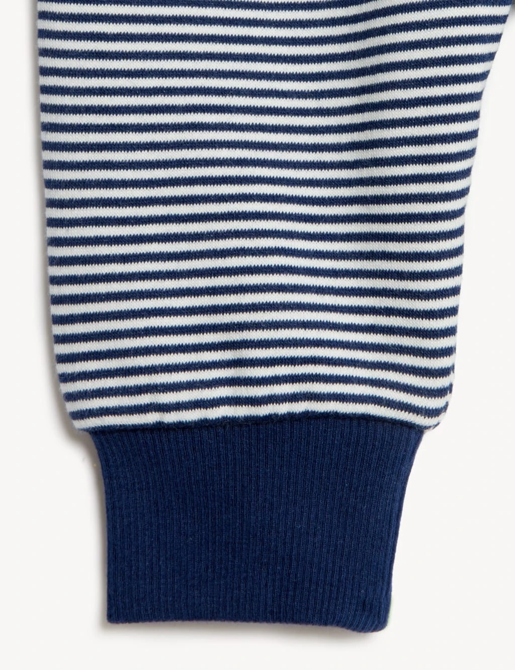 Cotton Rich Striped Joggers (0-3 Yrs) 4 Cotton Rich Striped Joggers (0-3 Yrs) - Image 4