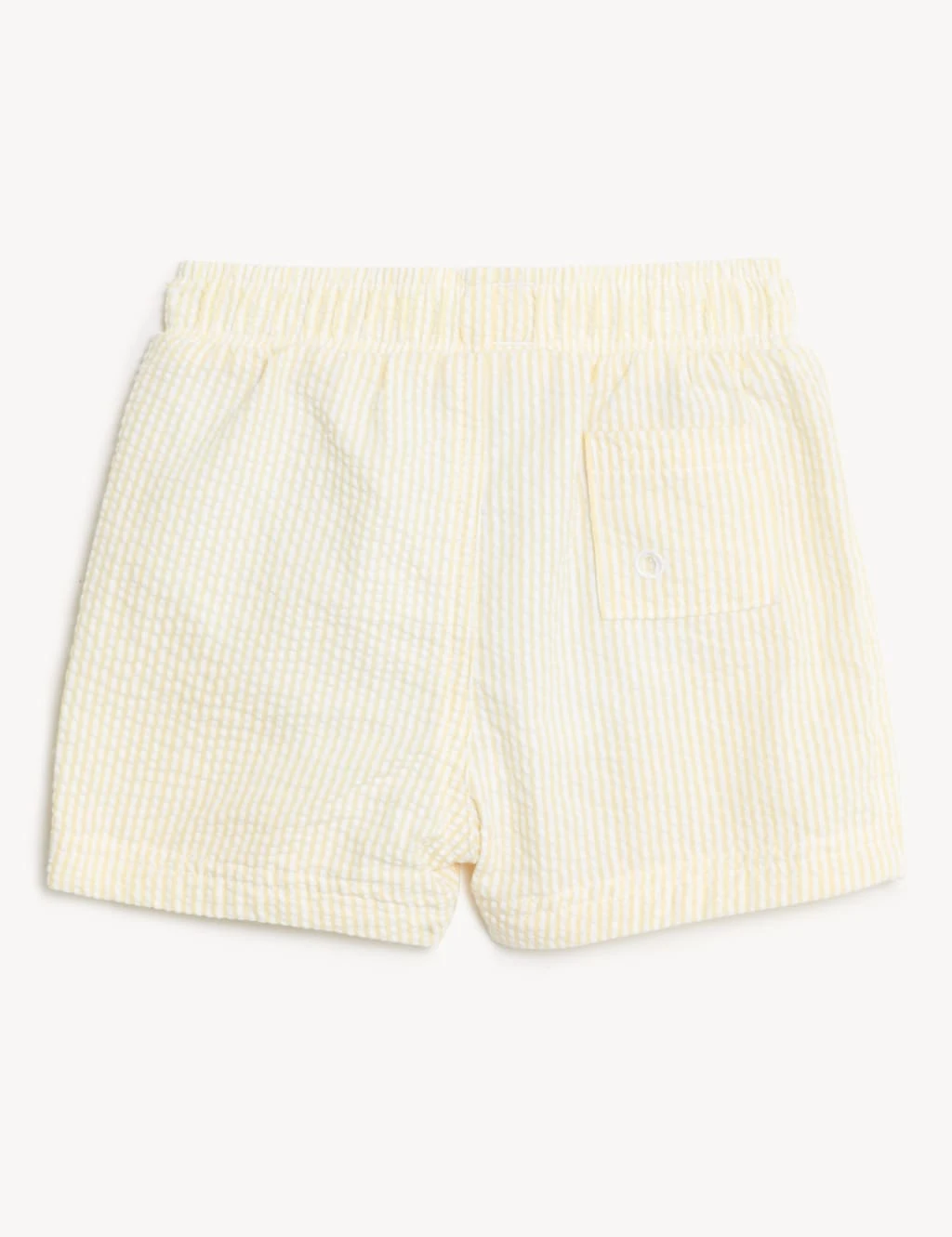 Cotton Blend Seersucker Swim Shorts (0-3 Yrs) 2 Cotton Blend Seersucker Swim Shorts (0-3 Yrs) - Image 2