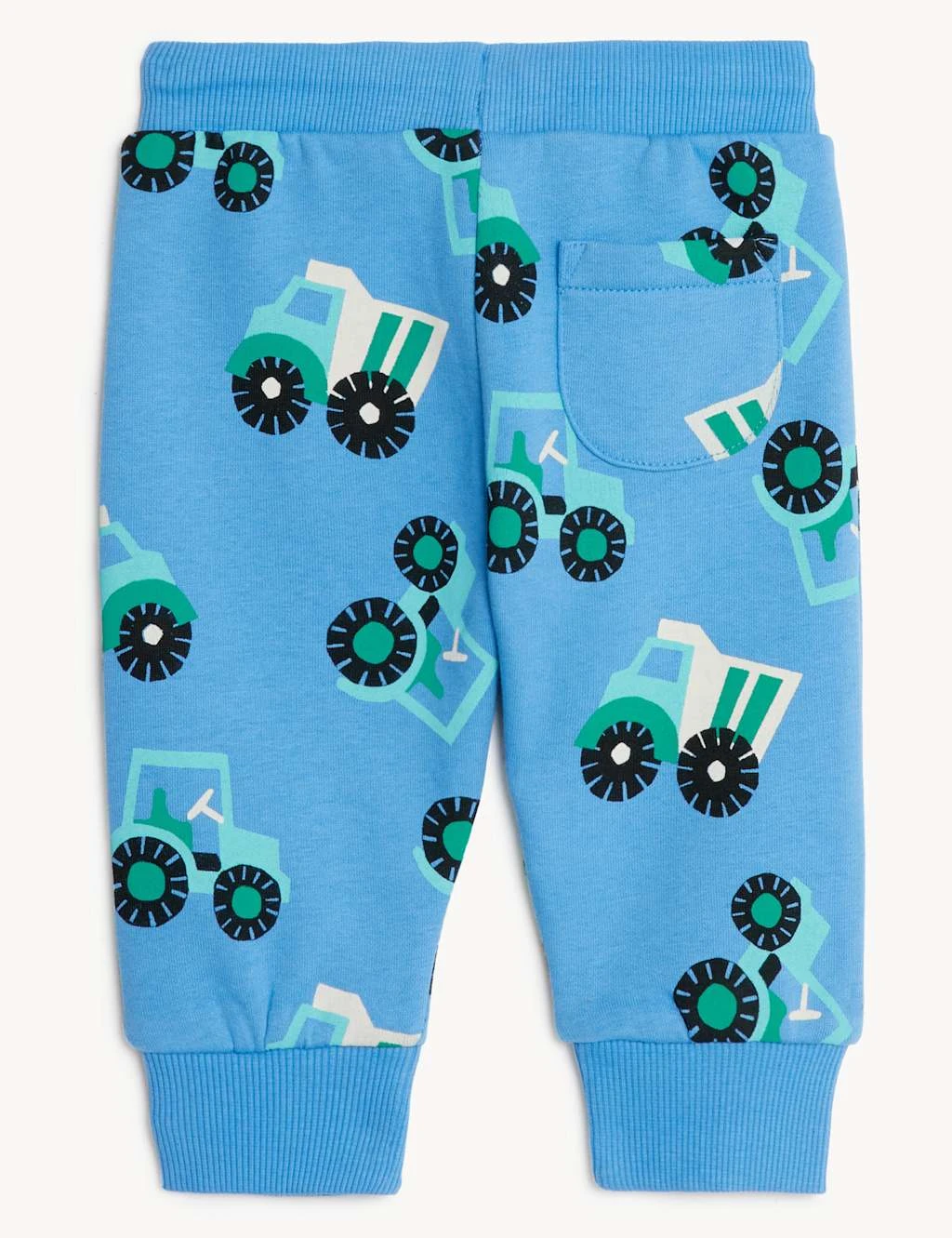 Cotton Rich Transport Joggers (0-3 Yrs) 3 Cotton Rich Transport Joggers (0-3 Yrs) - Image 3