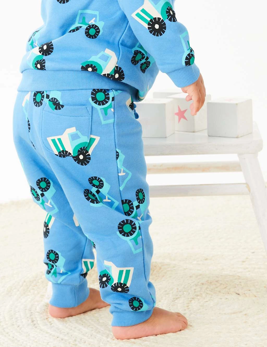 Cotton Rich Transport Joggers (0-3 Yrs) 6 Cotton Rich Transport Joggers (0-3 Yrs) - Image 6