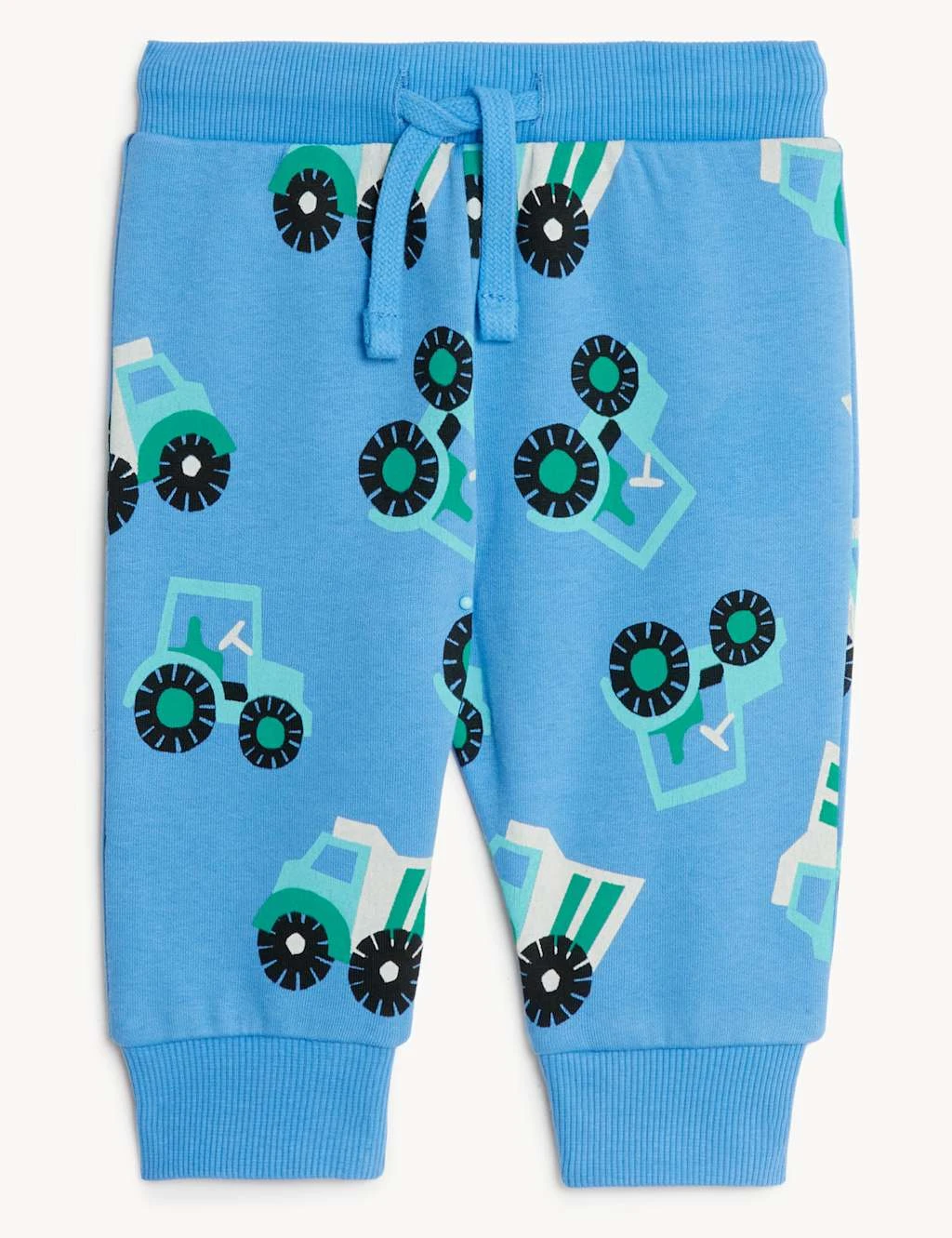 Cotton Rich Transport Joggers (0-3 Yrs) 2 Cotton Rich Transport Joggers (0-3 Yrs) - Image 2