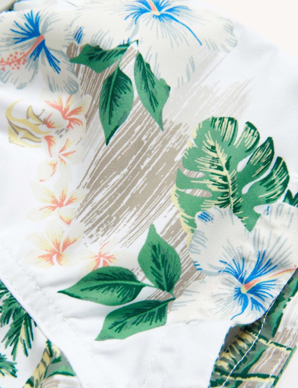 Mini Me Palm Tree Print Swim Shorts (0 - 3 Yrs) 3 Mini Me Palm Tree Print Swim Shorts (0 - 3 Yrs) - Image 3